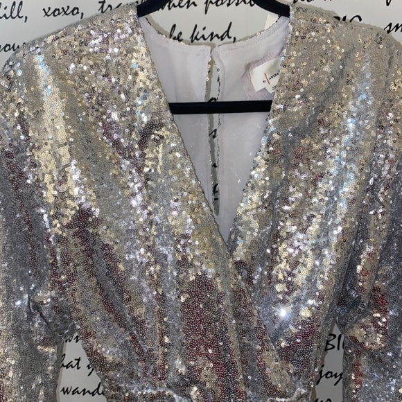 LISABETTE SEQUINED MINI DRESS - Picture 5 of 8